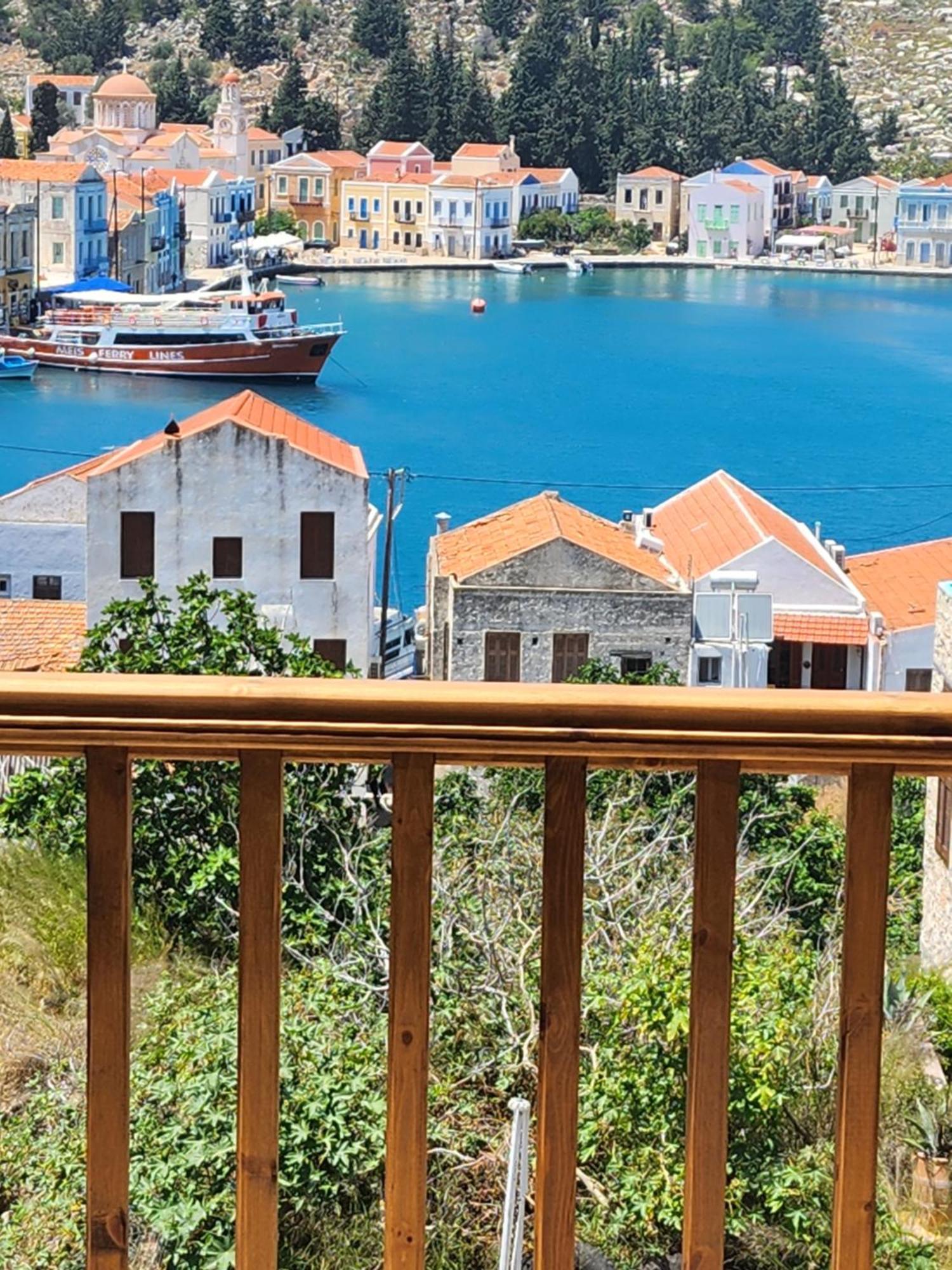 Kastello Apartment Megisti Bagian luar foto